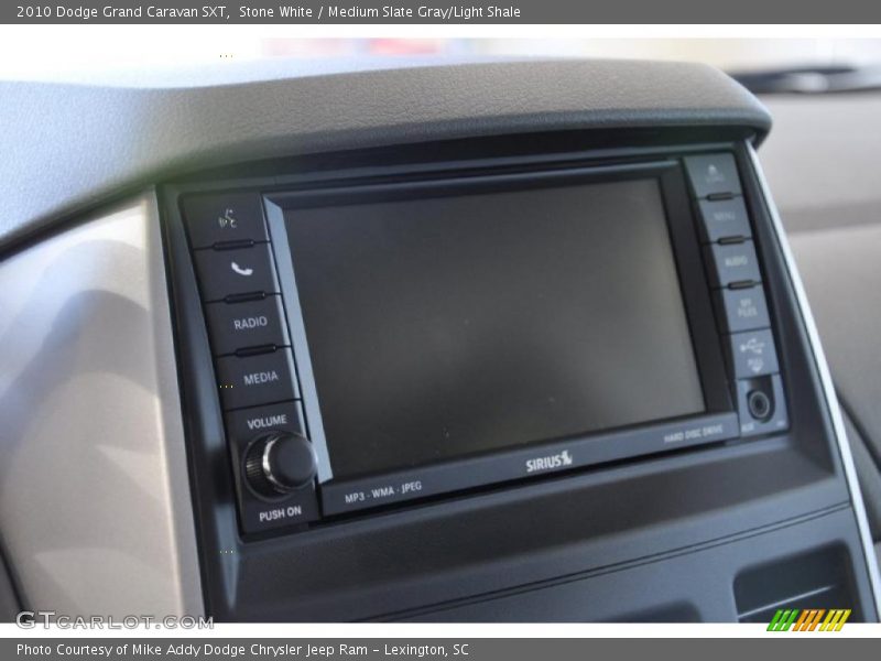 Stone White / Medium Slate Gray/Light Shale 2010 Dodge Grand Caravan SXT