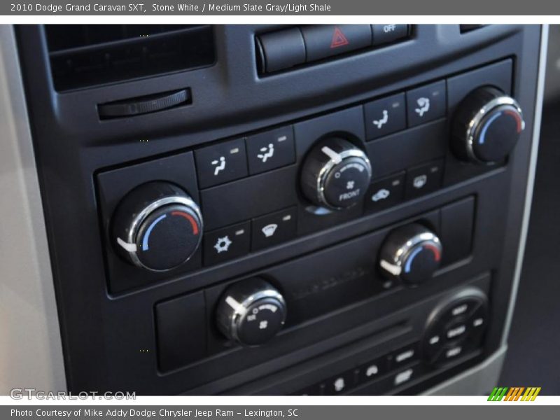 Stone White / Medium Slate Gray/Light Shale 2010 Dodge Grand Caravan SXT