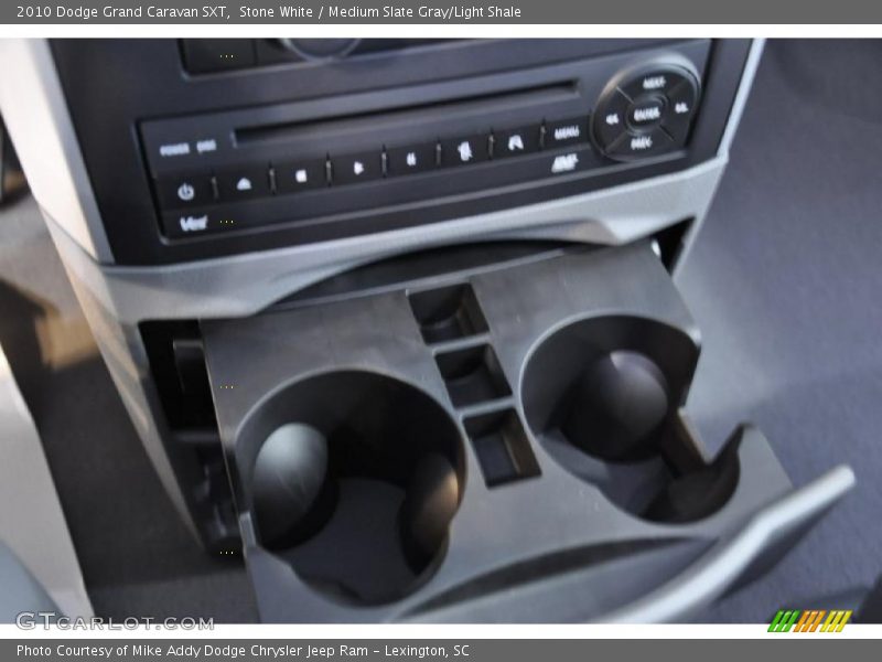Stone White / Medium Slate Gray/Light Shale 2010 Dodge Grand Caravan SXT