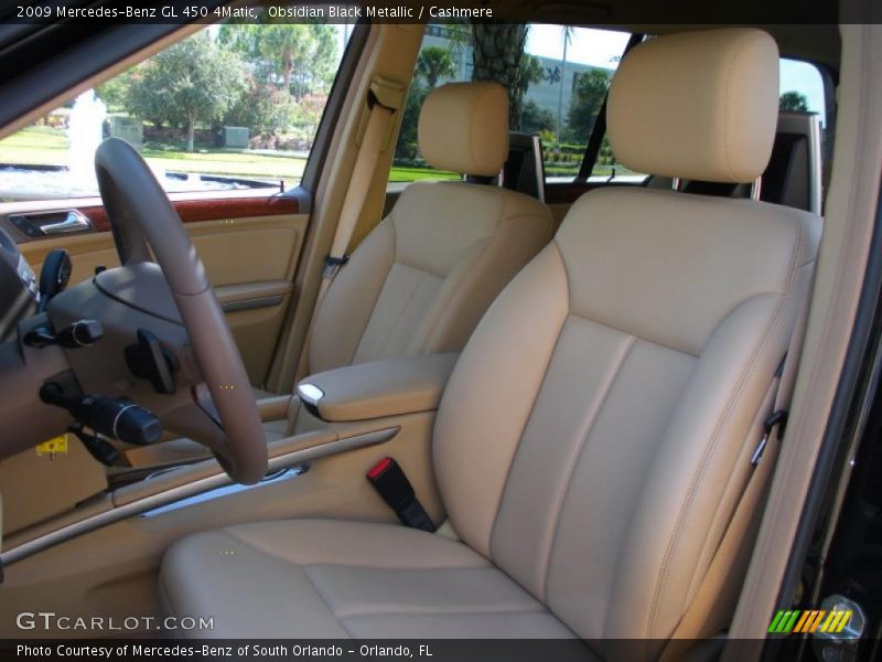  2009 GL 450 4Matic Cashmere Interior