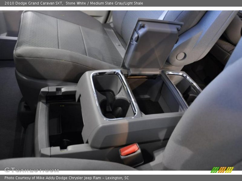 Stone White / Medium Slate Gray/Light Shale 2010 Dodge Grand Caravan SXT