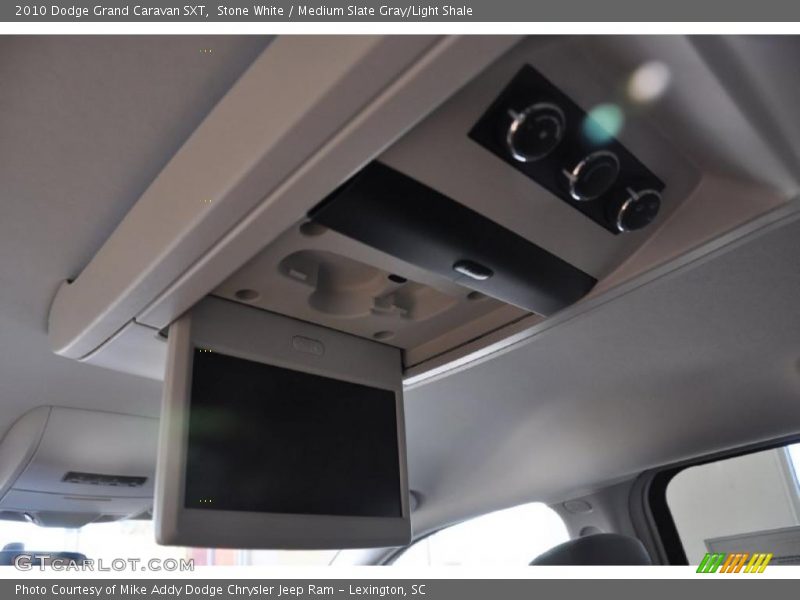 Stone White / Medium Slate Gray/Light Shale 2010 Dodge Grand Caravan SXT