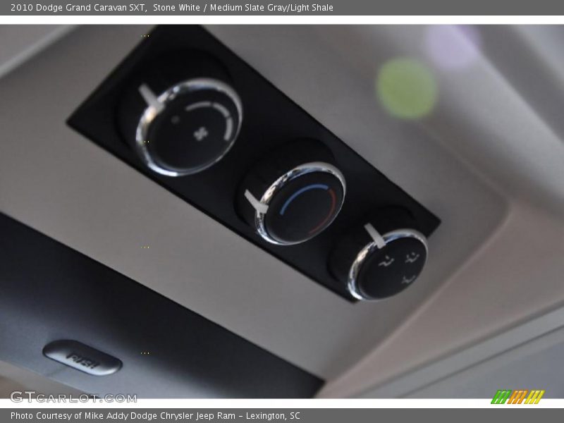 Stone White / Medium Slate Gray/Light Shale 2010 Dodge Grand Caravan SXT