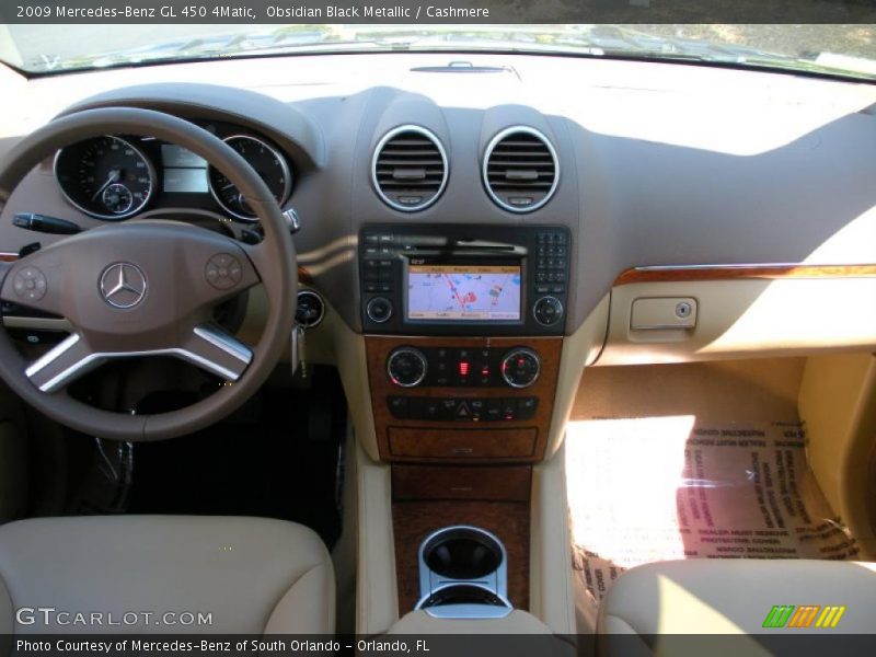 Dashboard of 2009 GL 450 4Matic