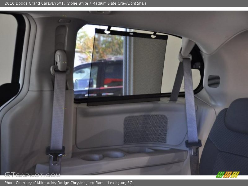 Stone White / Medium Slate Gray/Light Shale 2010 Dodge Grand Caravan SXT