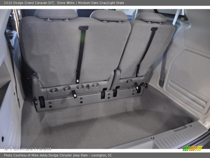 Stone White / Medium Slate Gray/Light Shale 2010 Dodge Grand Caravan SXT