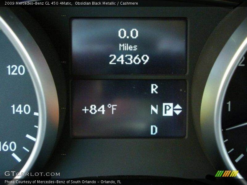 Obsidian Black Metallic / Cashmere 2009 Mercedes-Benz GL 450 4Matic
