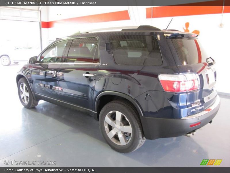 Deep Blue Metallic / Cashmere 2011 GMC Acadia SLT