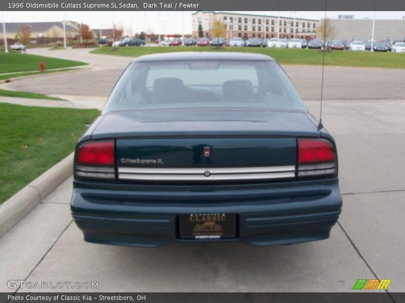 Dark Teal / Pewter 1996 Oldsmobile Cutlass Supreme SL Sedan