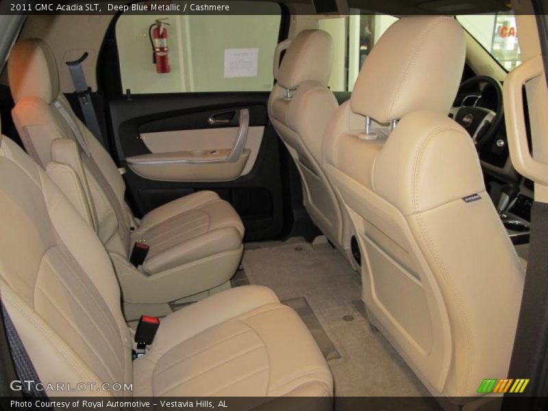  2011 Acadia SLT Cashmere Interior