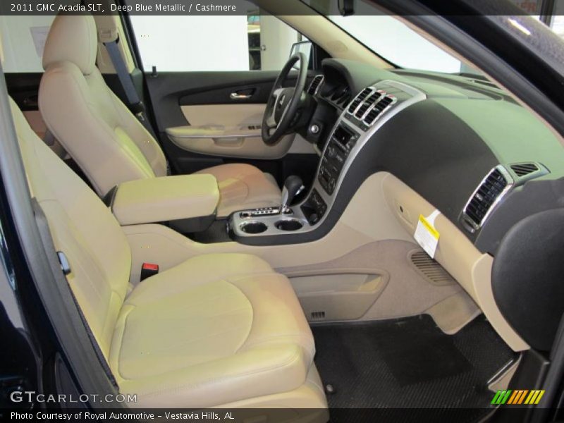  2011 Acadia SLT Cashmere Interior
