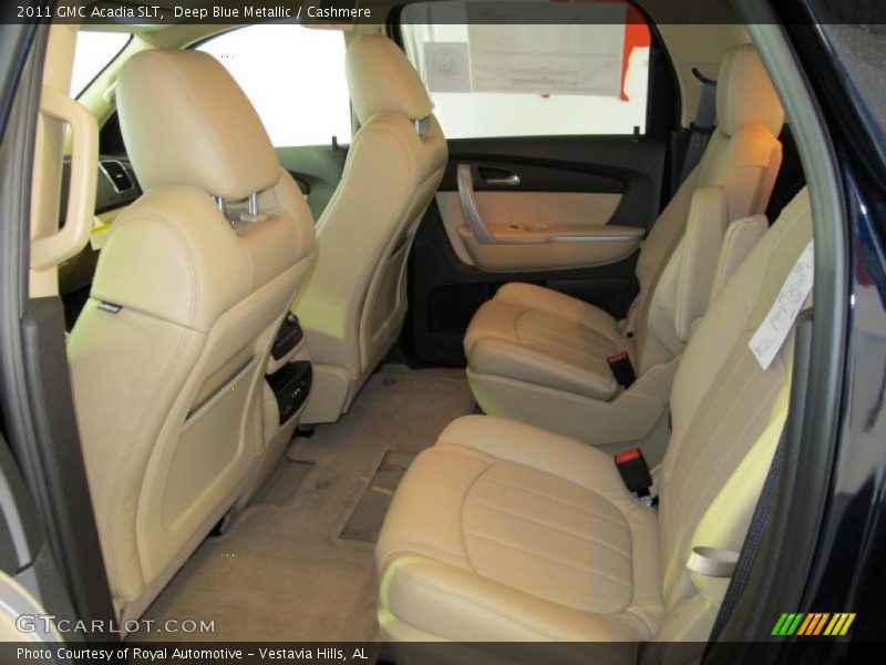  2011 Acadia SLT Cashmere Interior