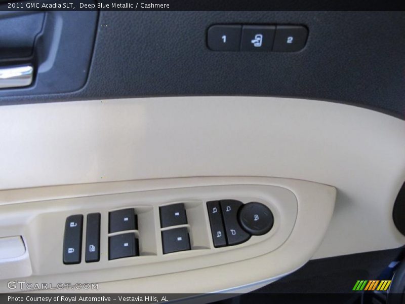Controls of 2011 Acadia SLT
