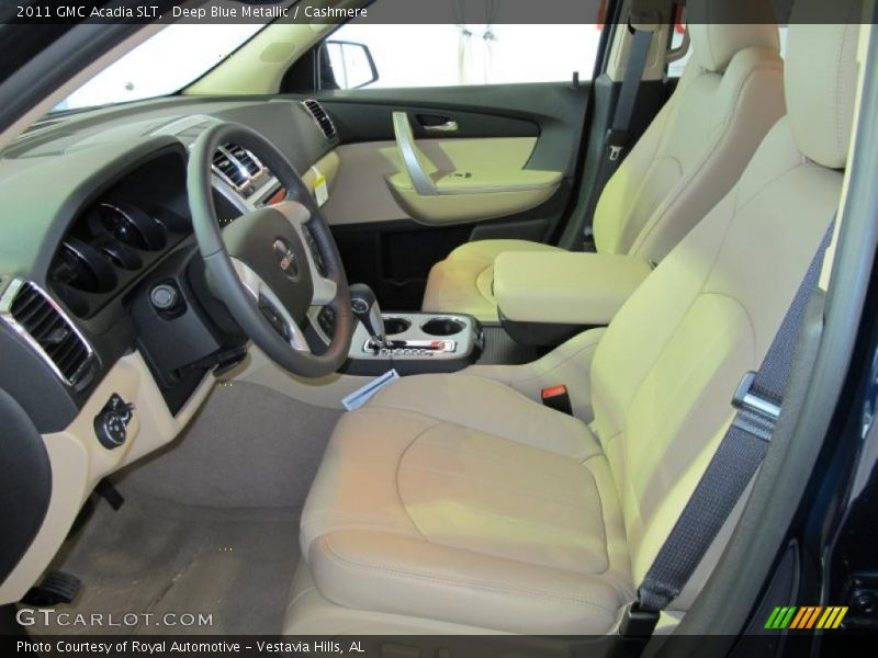  2011 Acadia SLT Cashmere Interior