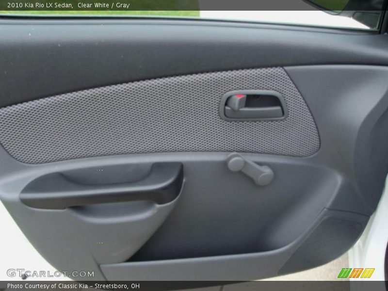 Door Panel of 2010 Rio LX Sedan