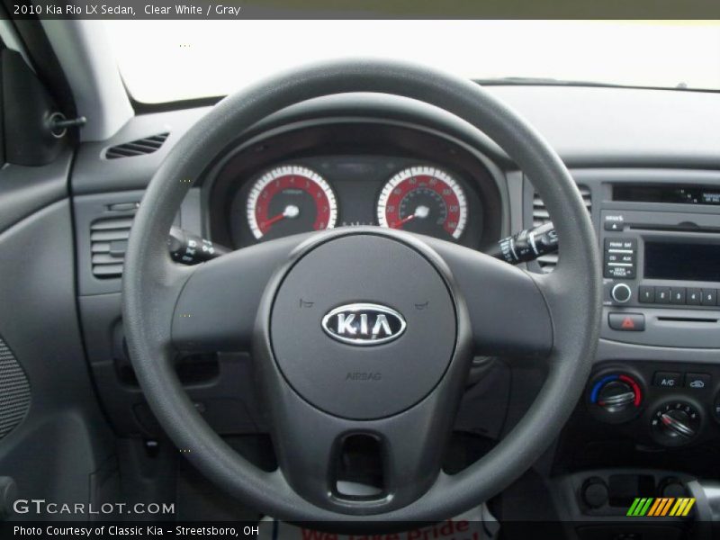  2010 Rio LX Sedan Steering Wheel