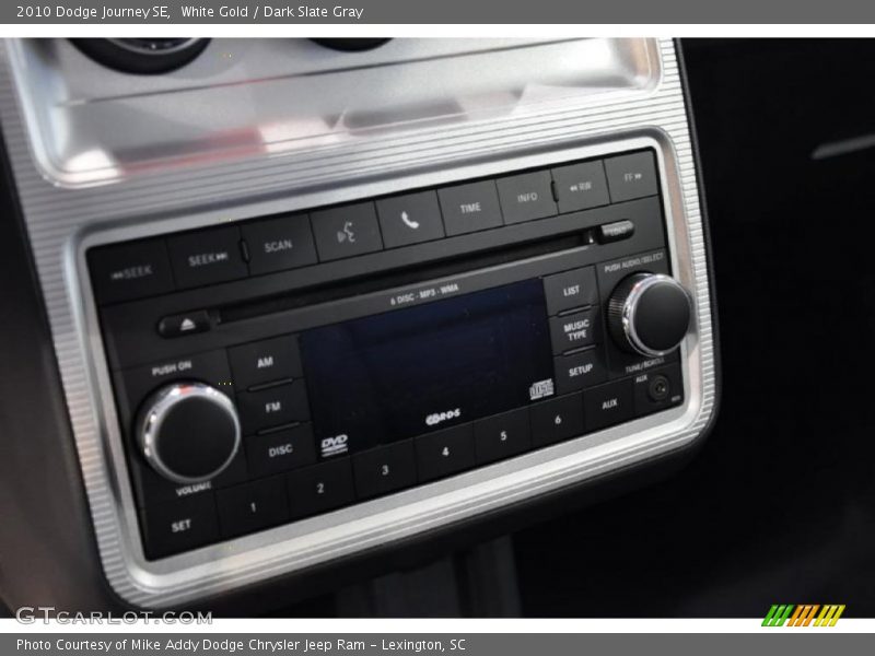 White Gold / Dark Slate Gray 2010 Dodge Journey SE