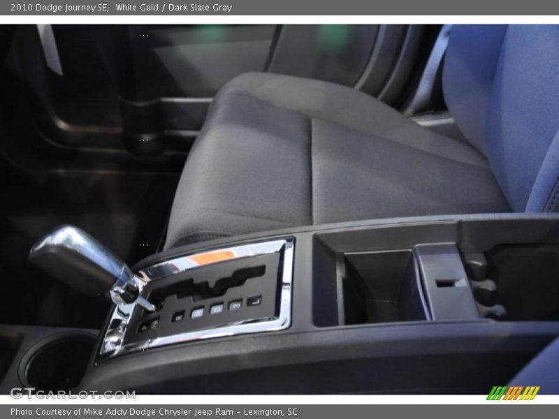 White Gold / Dark Slate Gray 2010 Dodge Journey SE