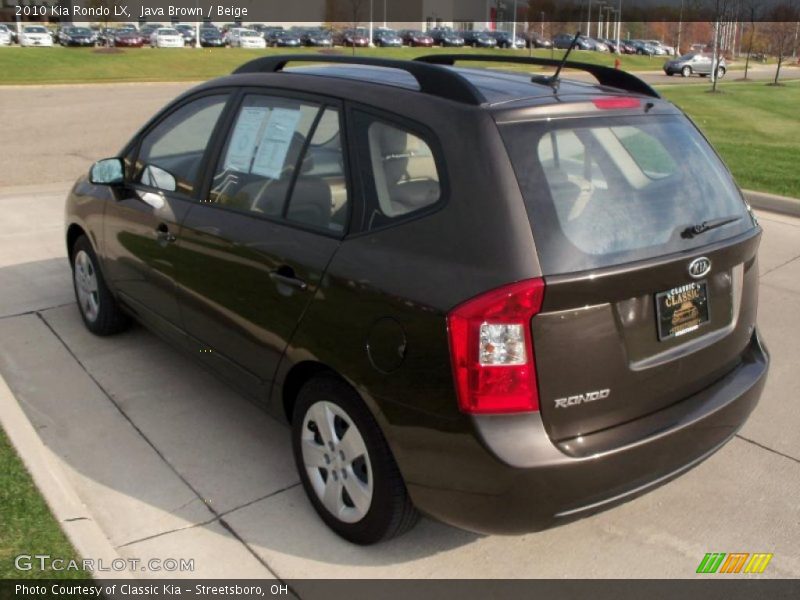Java Brown / Beige 2010 Kia Rondo LX