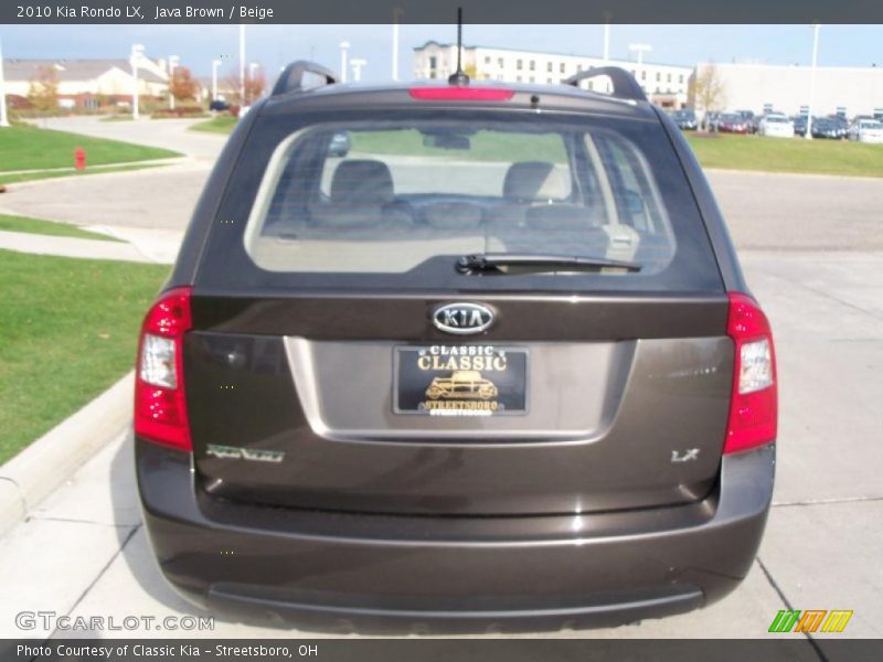 Java Brown / Beige 2010 Kia Rondo LX