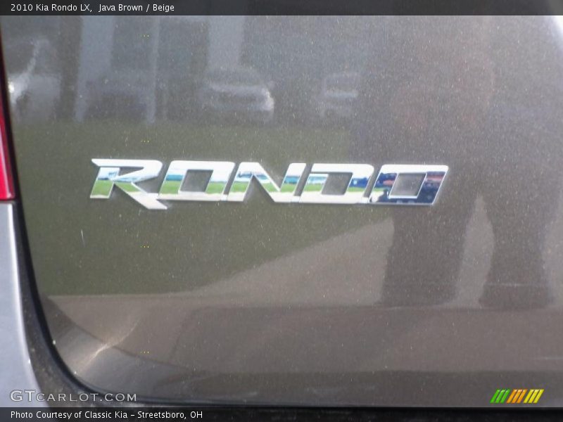 Java Brown / Beige 2010 Kia Rondo LX