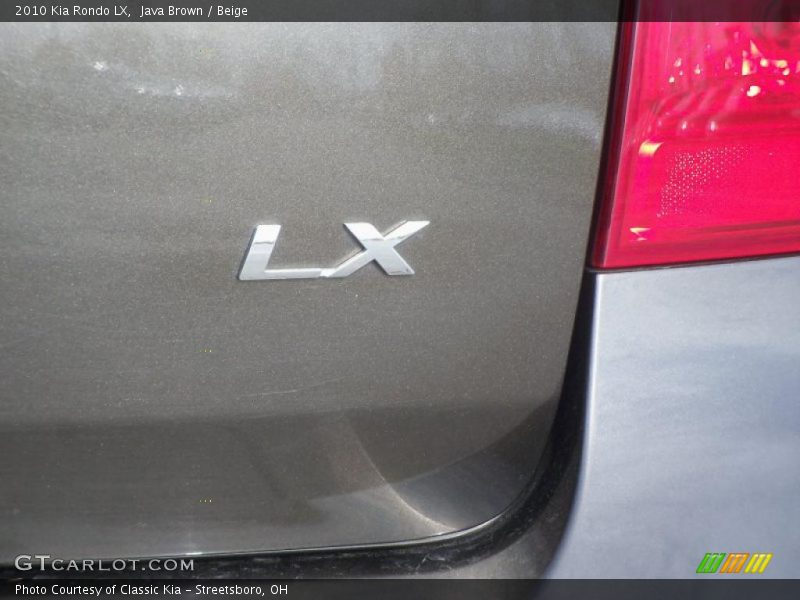 Java Brown / Beige 2010 Kia Rondo LX