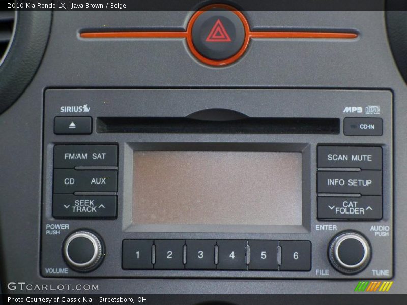 Java Brown / Beige 2010 Kia Rondo LX