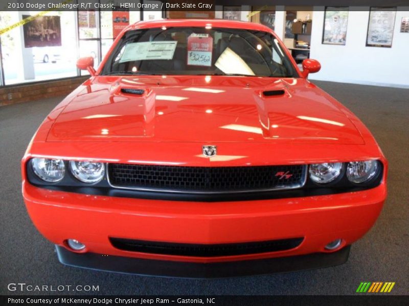 HEMI Orange / Dark Slate Gray 2010 Dodge Challenger R/T Classic