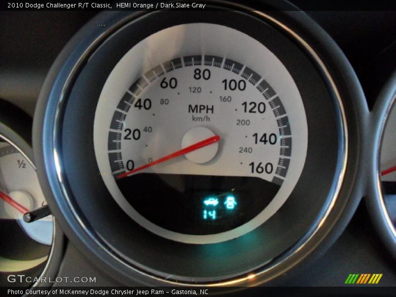 HEMI Orange / Dark Slate Gray 2010 Dodge Challenger R/T Classic