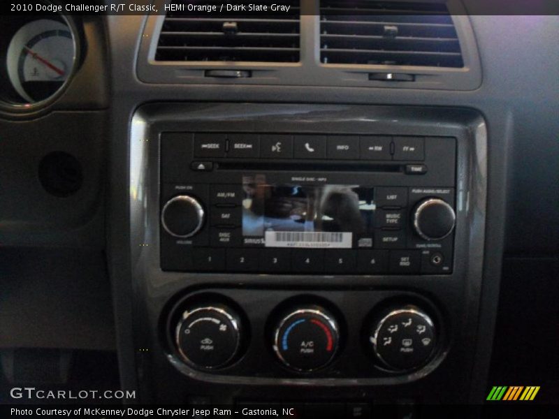 HEMI Orange / Dark Slate Gray 2010 Dodge Challenger R/T Classic