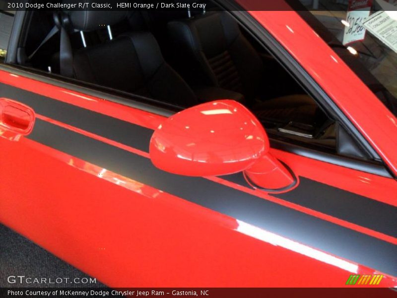 HEMI Orange / Dark Slate Gray 2010 Dodge Challenger R/T Classic