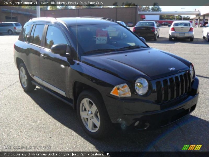 Blackberry Pearl / Dark Slate Gray 2010 Jeep Compass Latitude