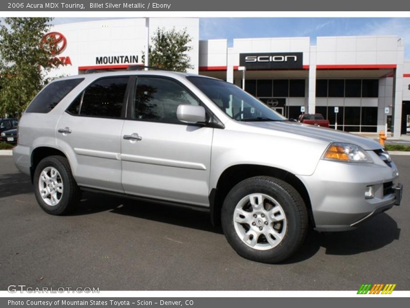 Billet Silver Metallic / Ebony 2006 Acura MDX Touring
