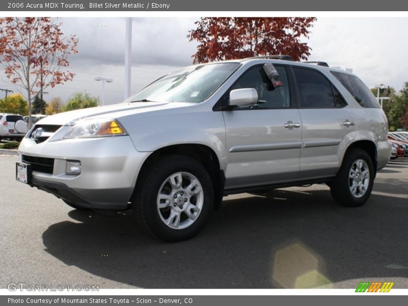 Billet Silver Metallic / Ebony 2006 Acura MDX Touring