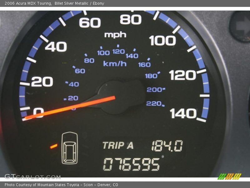 Billet Silver Metallic / Ebony 2006 Acura MDX Touring