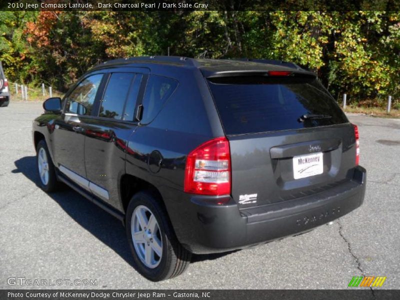 Dark Charcoal Pearl / Dark Slate Gray 2010 Jeep Compass Latitude