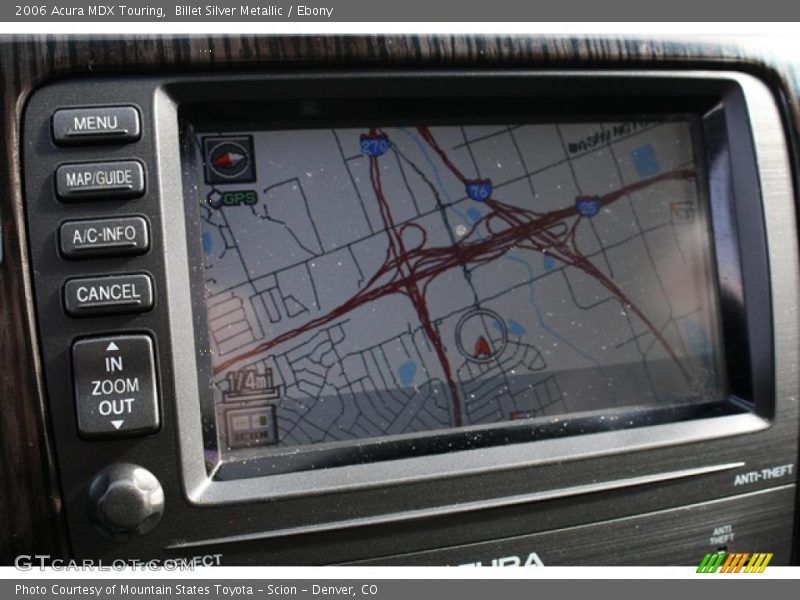 Navigation of 2006 MDX Touring