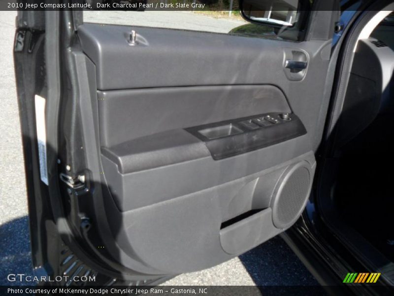 Dark Charcoal Pearl / Dark Slate Gray 2010 Jeep Compass Latitude