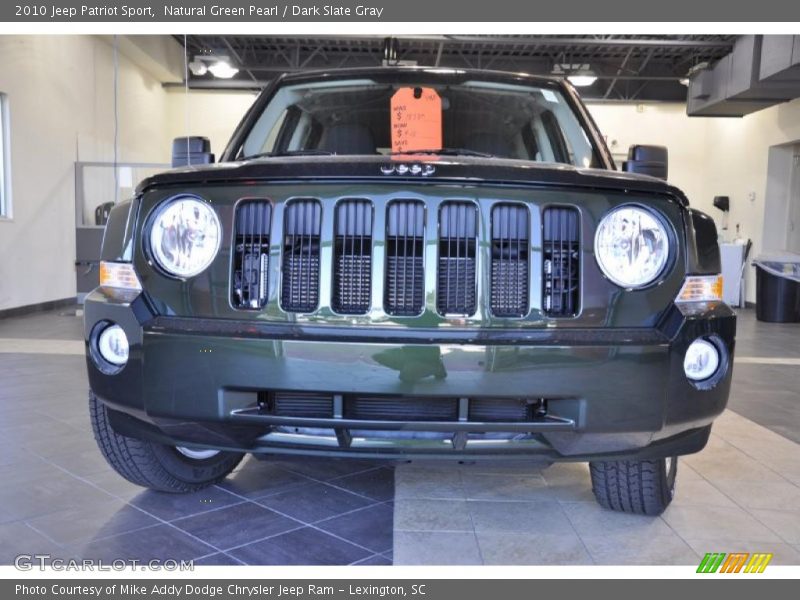 Natural Green Pearl / Dark Slate Gray 2010 Jeep Patriot Sport