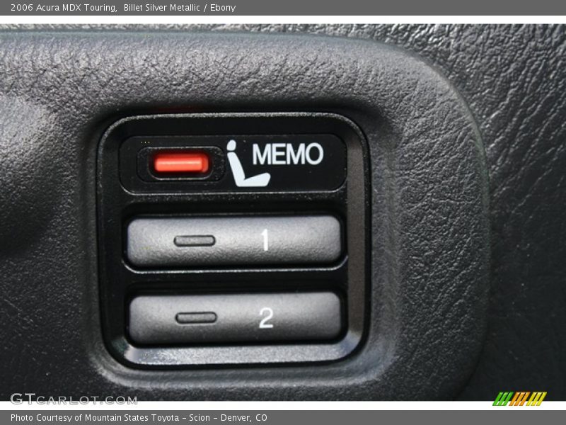 Billet Silver Metallic / Ebony 2006 Acura MDX Touring