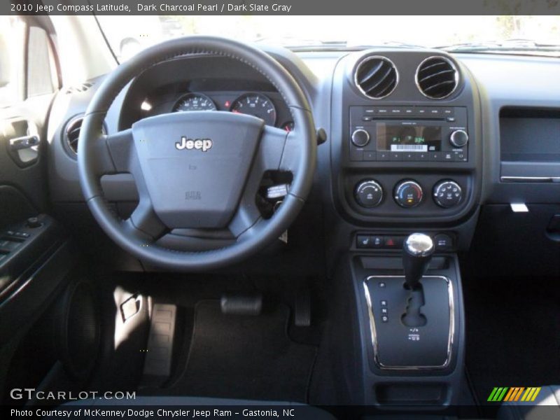 Dashboard of 2010 Compass Latitude