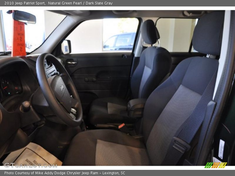 Natural Green Pearl / Dark Slate Gray 2010 Jeep Patriot Sport