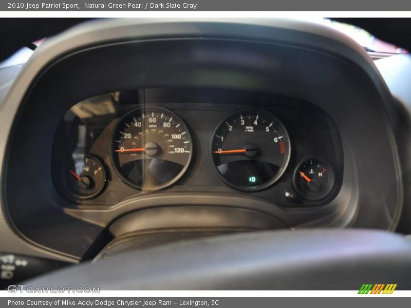 Natural Green Pearl / Dark Slate Gray 2010 Jeep Patriot Sport