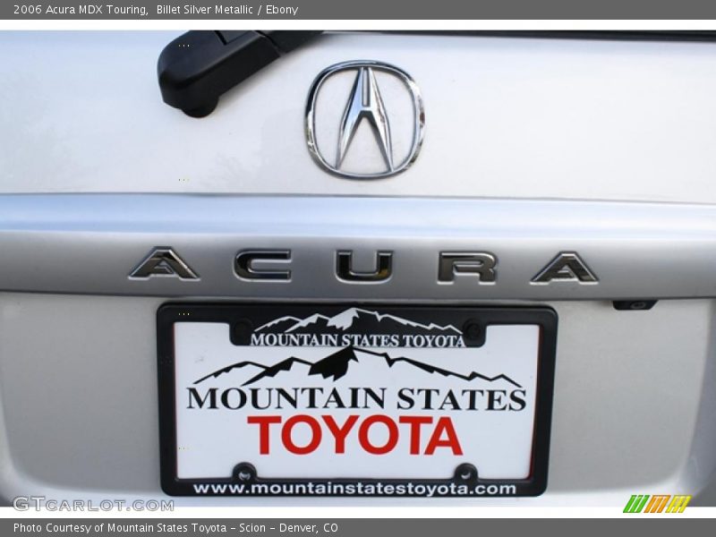 Billet Silver Metallic / Ebony 2006 Acura MDX Touring