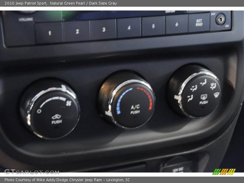 Natural Green Pearl / Dark Slate Gray 2010 Jeep Patriot Sport