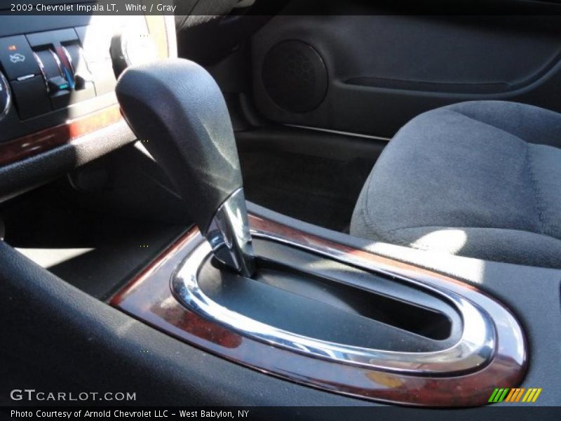 White / Gray 2009 Chevrolet Impala LT