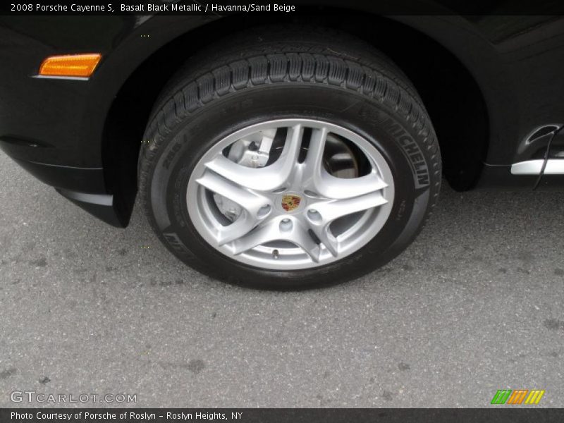 Basalt Black Metallic / Havanna/Sand Beige 2008 Porsche Cayenne S