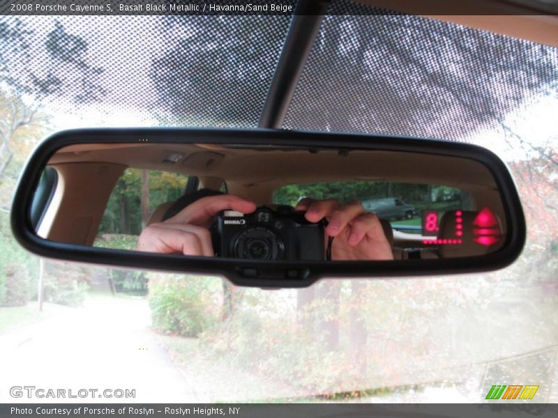 Basalt Black Metallic / Havanna/Sand Beige 2008 Porsche Cayenne S