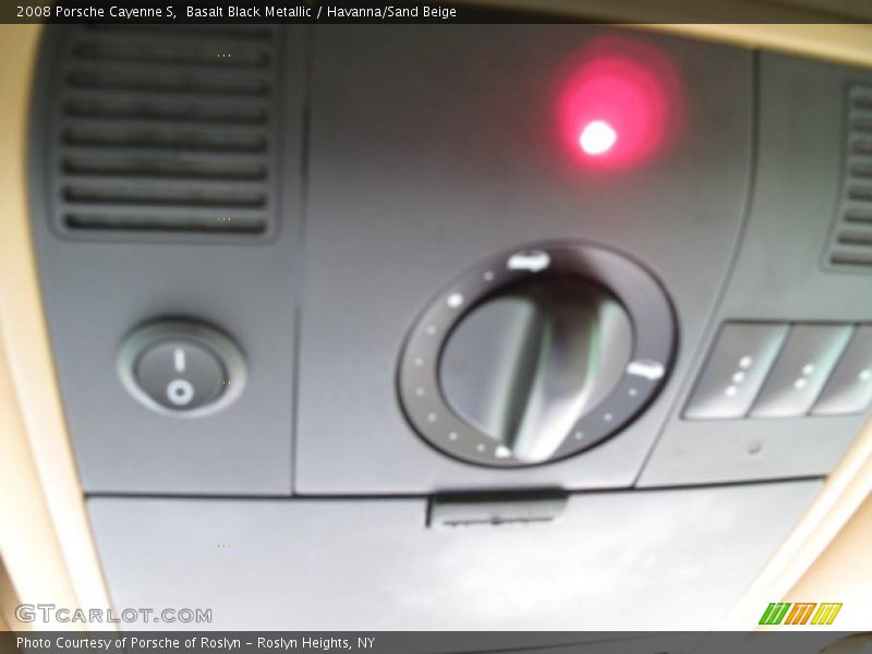 Basalt Black Metallic / Havanna/Sand Beige 2008 Porsche Cayenne S