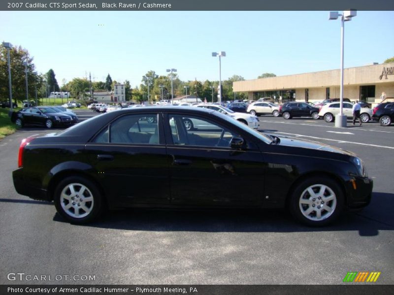 Black Raven / Cashmere 2007 Cadillac CTS Sport Sedan